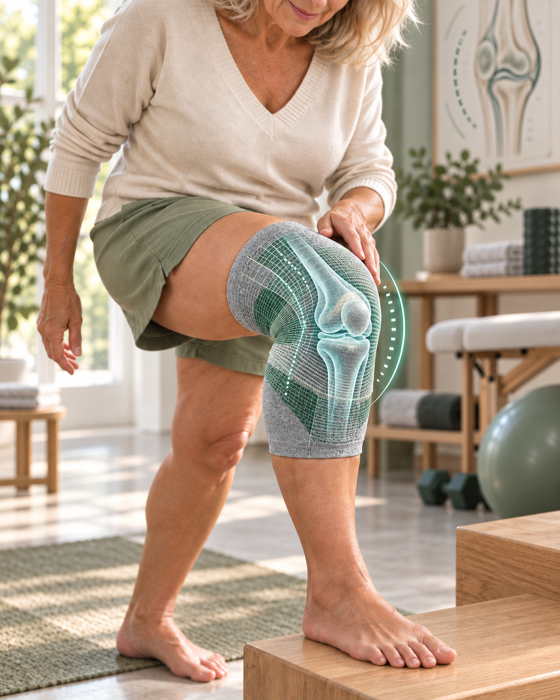 Tricot 3D qui suit la flexion